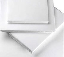 Plain white bed sheet 200TC - 400TC and above