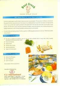 Pvc Food Wrap Film