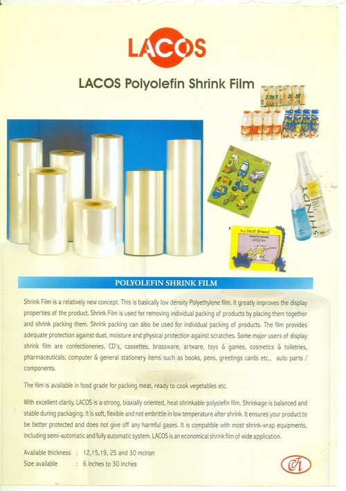 Clear Polyolefin Shrink Film