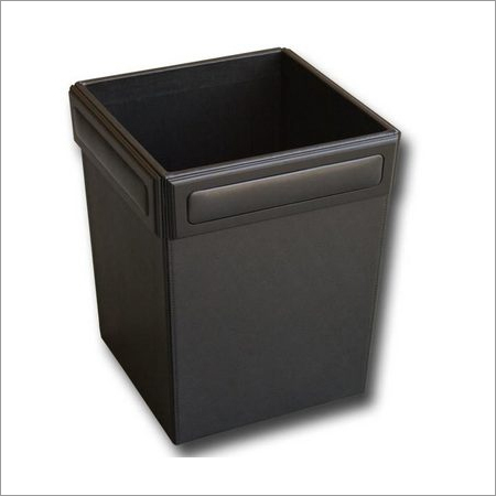 Leather Waste Basket