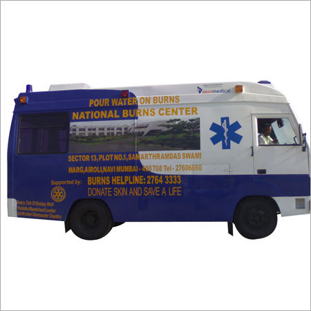 Ambulance For Burn Care Centre