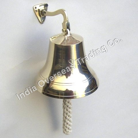 SHIP BELL MEDIUM US NAVY 7"
