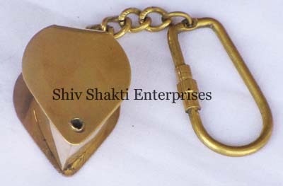 Antique Magnifying Key Chain