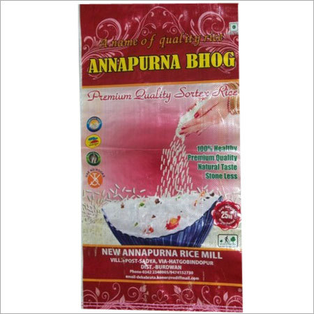 Polyproplene Rice Bags