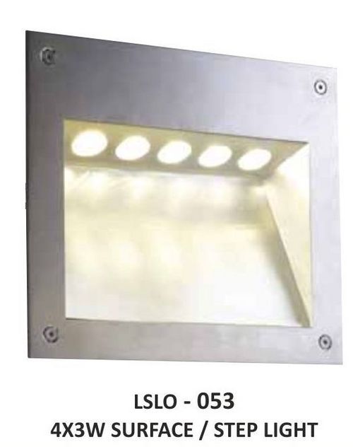 Outdoor Wall Light - Stainless Steel, 10x10cm, Warm White LED | Energy Efficient, Weatherproof, Easy Install, Durable
