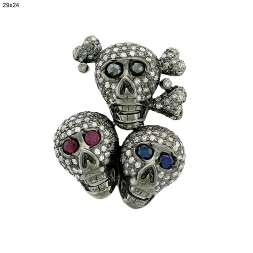 18k Gold Skull Finding
