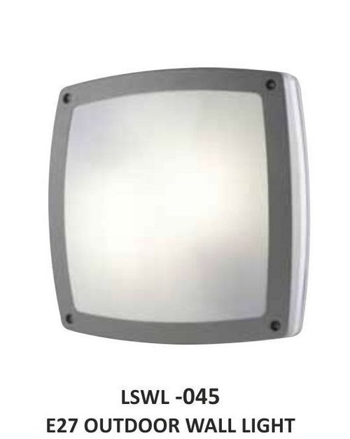 Outdoor Wall Light - Aluminum 15x15x5 cm, E27 Bulb, 220V 60W, IP65 Weatherproof, Energy Efficient, Easy Install
