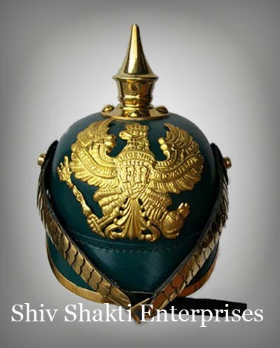 Blue Pickelhaube Helmet