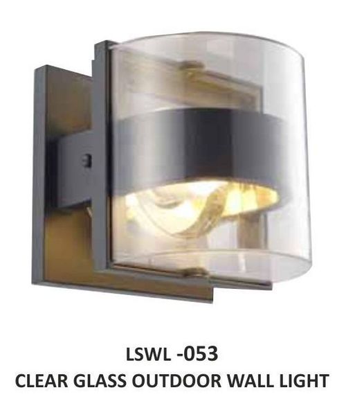 Outdoor Wall Light - Glass Metal, 10x10x15 Cm, Warm White, 10w, Ip65, Energy Efficient, Weatherproof, Easy Install