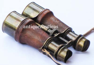 Antique Brass Binocular