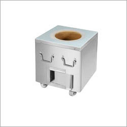 Stainless Steel Tandoor with Top Cemented