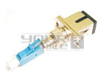 LC/PC Male - SC/PC Female Single Mode Adaptor - Plastic Housing, Flange Type, Low Insertion Loss, Reliable Connection