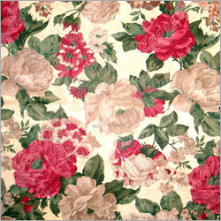 Printed Flowery Fabric