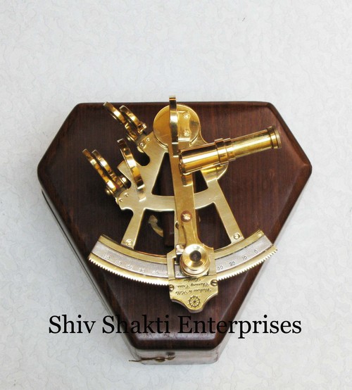 Sextant With Wooden Box
