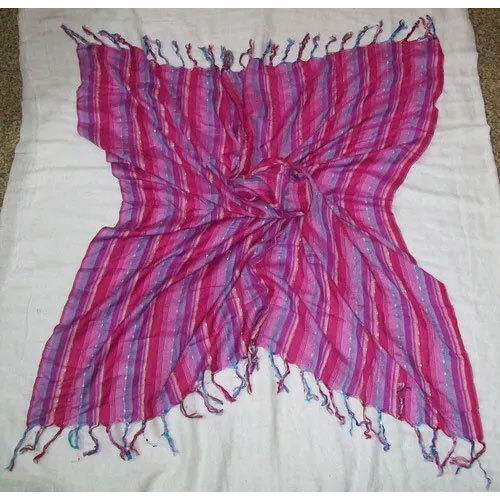 Handloom Square Scarves` - Material: Cotton