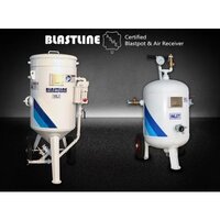 Abrasive Blast Machine - 200 Lts Capacity, Blue Color | Automatic Operation, 150-300 Psi Pressure, Continuous Blast Time 45-50 Minutes