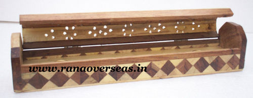 Mango Wood Incense Box