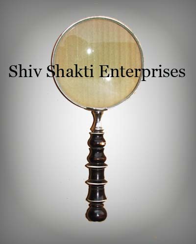 Brass and Glass Magnifying