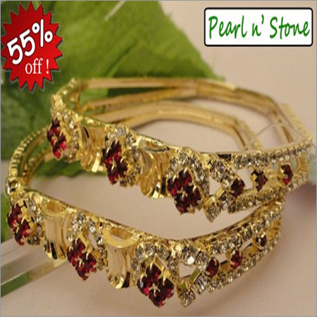 Pearl n' Stone Girls Women Bangles ADK-21973