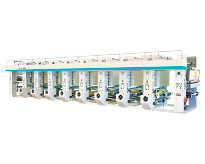 High speed Rotogravure Printing M/c