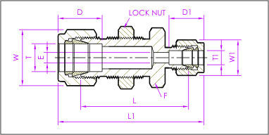 Tube To Tube / Bulk Head Reducer Union