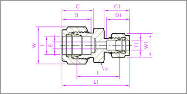 Tube To Tube / Reducer Union