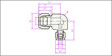 Tube To Tube / Reducer Union Elbow