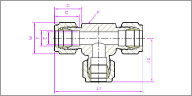 Tube To Tube / Union Tee