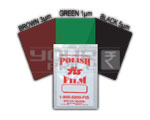 Polish Film 3um Brown Polish Film1um Green Polish Film 5um Black Polish Film (Made in USA)
