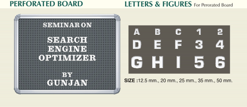 Perforated Display Board