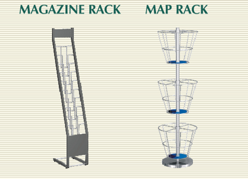 Magazine & Map Rack