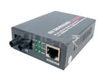 Media Converter 10/100 Base-TX to 100 Base-FX Bridge (Dual Core) - 2 kms