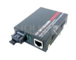 10/100 Base-TX to 100 Base-FX Bridge (Dual Core) Media Converter - 2 kms