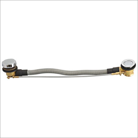 Bath Tube Overflow Set With Pop-Up
