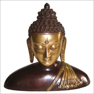 Buddha Bust W/ Shawl