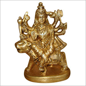 Eco-Friendly Durga Sitting On Loin