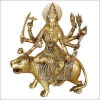 Durga On Lion