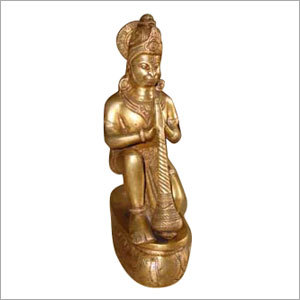 Recyclable Hanuman Sitting On Oval Base