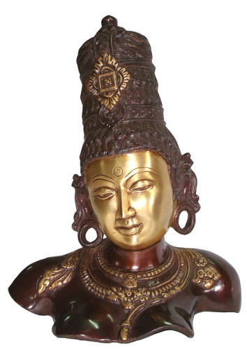 Eco-Friendly Parvati Bust Statue