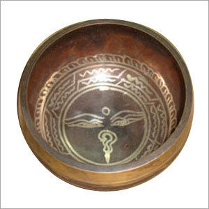 Brass Tibetan Singing Bowl