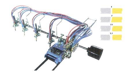 Cutting Trolley Multiple Torch Heavy Duty