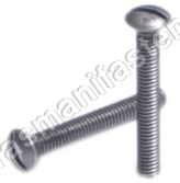 Mushroom Head Slotted Screws