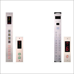 Signal Fixtures - Metal & Plastic, Surface Mount, 24V DC | LED Display, Elegant Reliable Micro-Push Buttons, Full Length, Handicapped Use