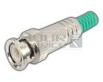BNC Plug Full Metal (Copper Plated) (Pin Gold Plated)