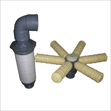 Grey And Yellow Frp Filter Distribution System