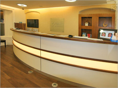 Corporate Reception Desk