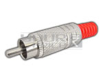 RCA Plug Connector Full Metal (Copper Plated)