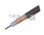 RG-213/U Cable, Copper Conductor, 100 Meters - 100% Shielded, Lossless Signal Transfer, 50 Ohms