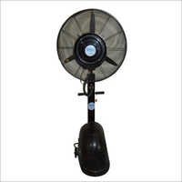 Industrial Mist Fan - 220-240v, 100w, 26 Inch Blades | 3 Speeds, 380ml/h Mist Output, Black, Ideal For Home & Farm Cooling