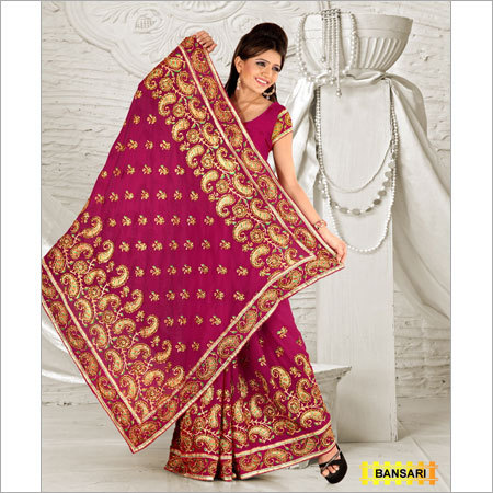 Indian banarsi cotton sarees